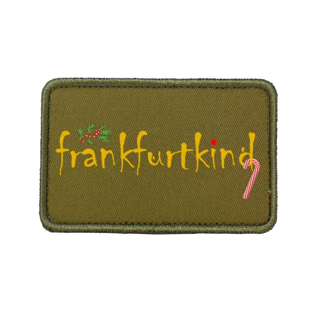 Patch green by frankfurtkind | Patch für Beanie
