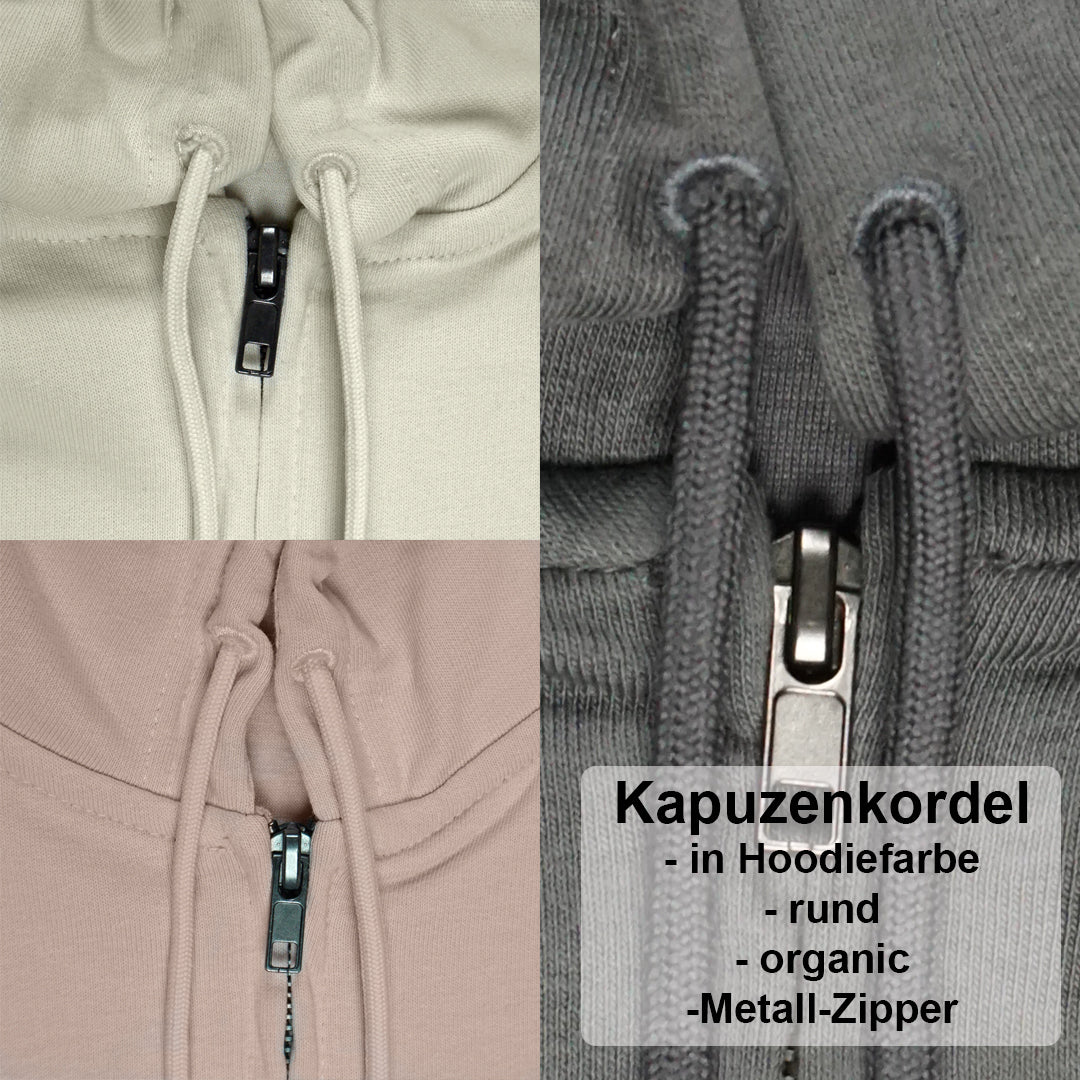 Waldstadion by frankfurtkind | organic ZIP Hoodie unisex