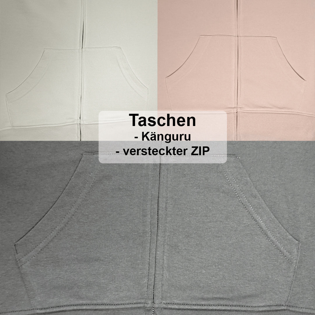 Waldstadion by frankfurtkind | organic ZIP Hoodie unisex