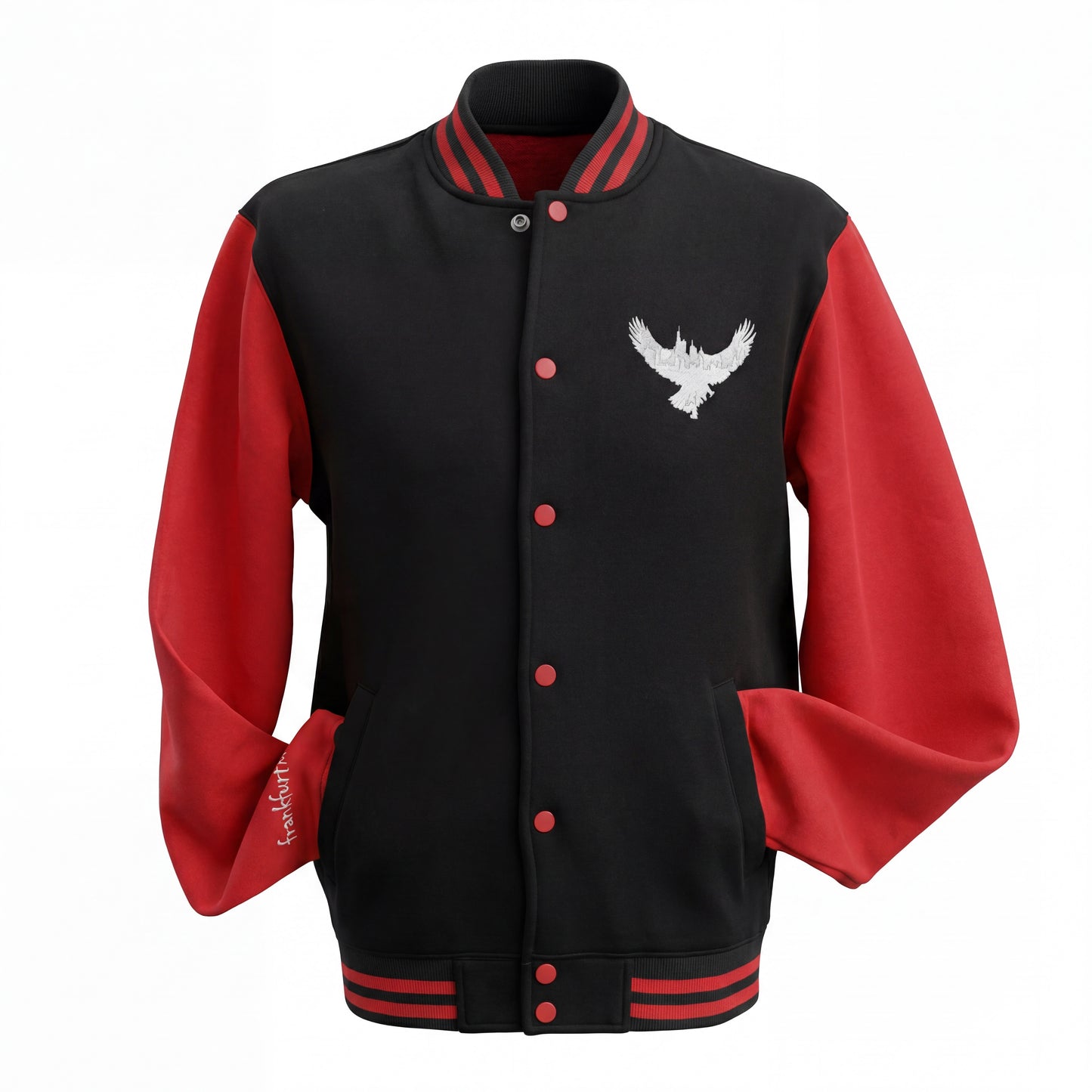 Eagle Skyline by frankfurtkind | College Sweat Jacke unisex