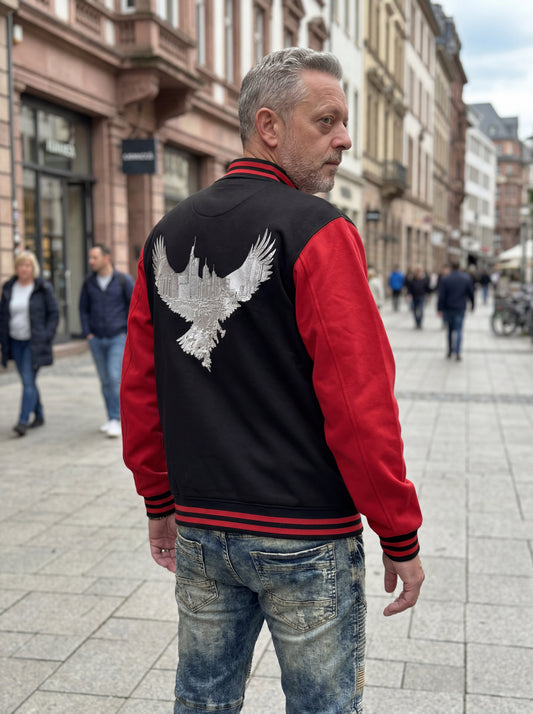 Eagle Skyline by frankfurtkind | College Sweat Jacke unisex