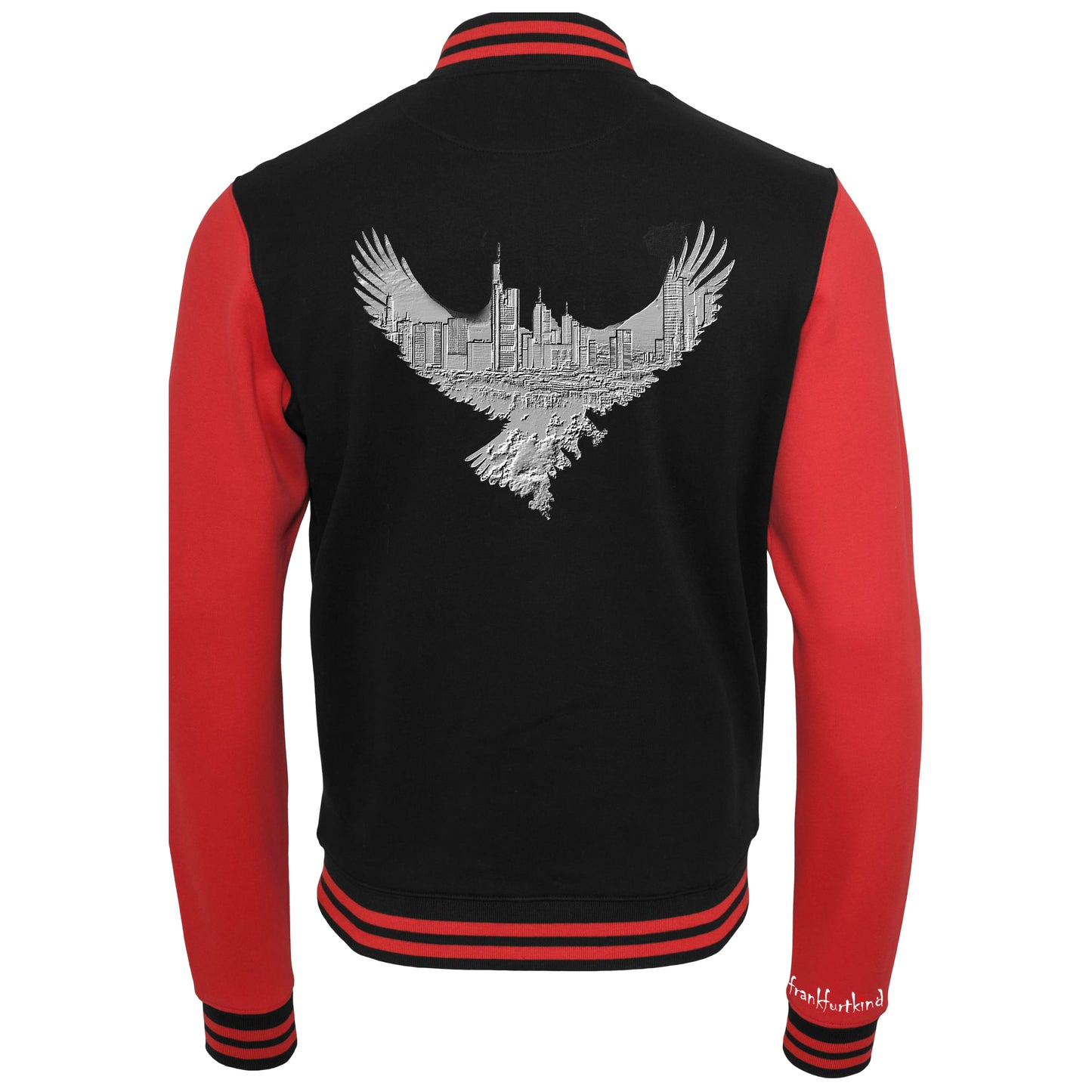 Eagle Skyline by frankfurtkind | College Sweat Jacke unisex
