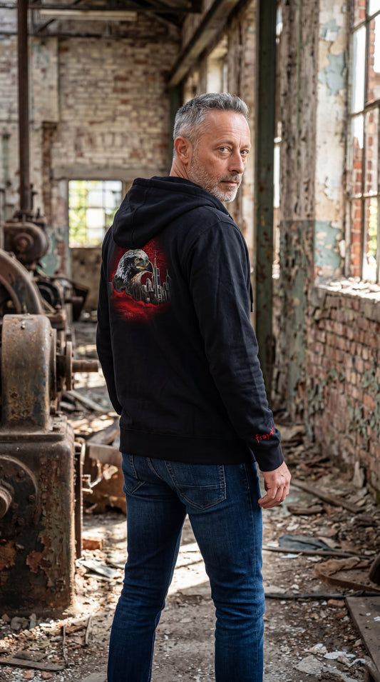 Eagle of FFM by frankfurtkind | M-Star Hoodie Full-Zip unisex
