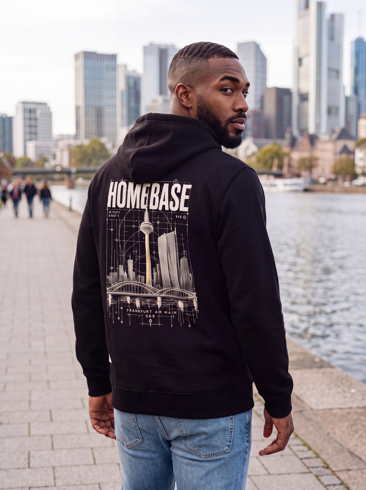HOMEBASE by frankfurtkind | M-Star Hoodie Full-Zip unisex