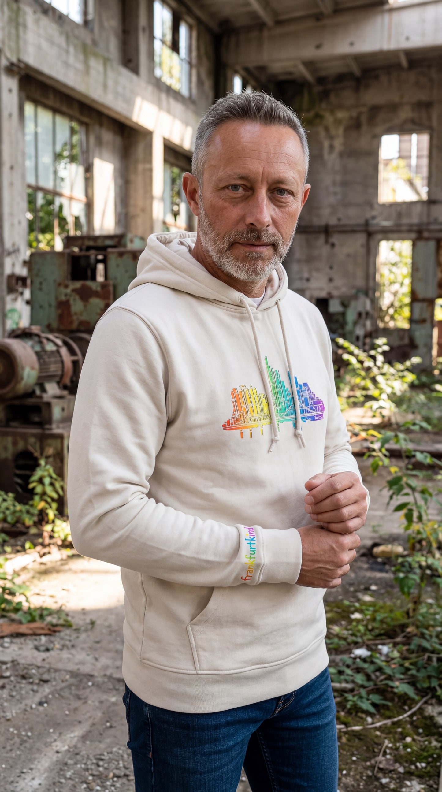 skyline by frankfurtkind | organic Hoodie unisex