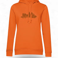 skyline by frankfurtkind | organic Ladies Hoodie