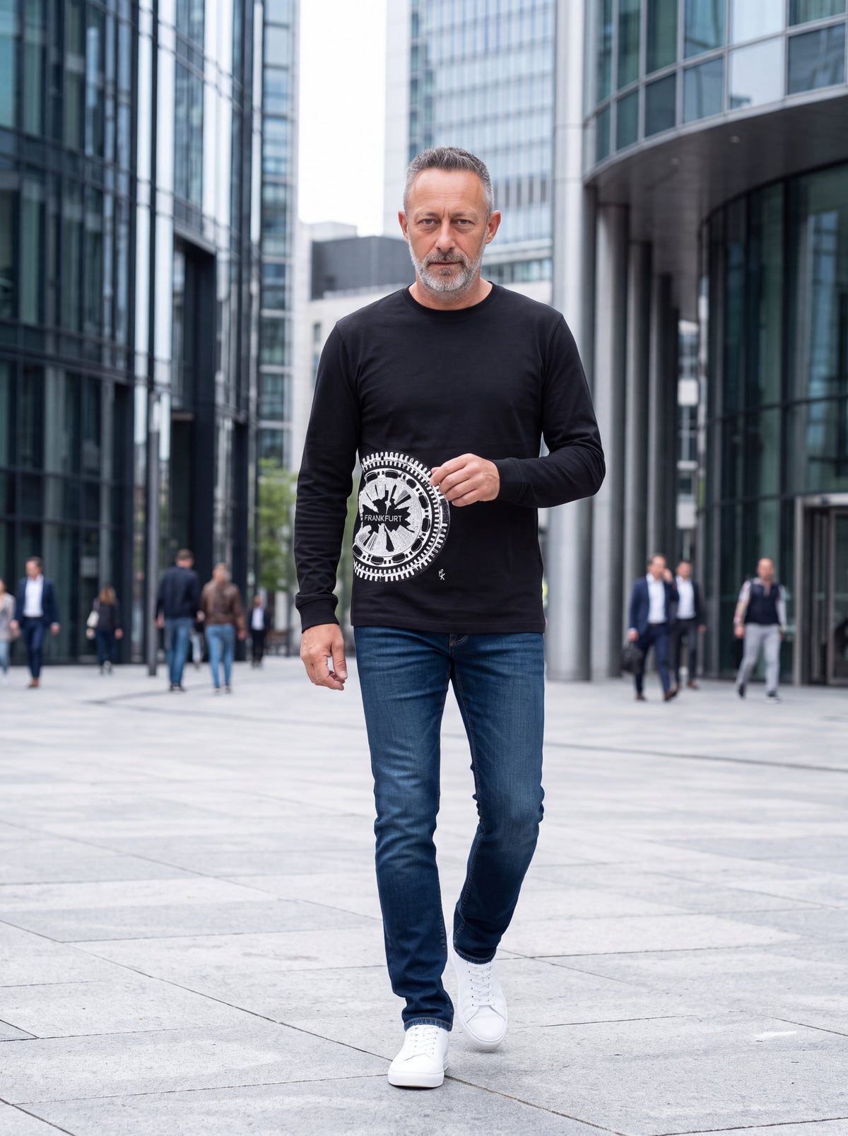 Frankfurter-Deckel by frankfurtkind | Shirt longsleeve unisex