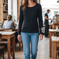 Skyline by frankfurtkind | Shirt longsleeve women