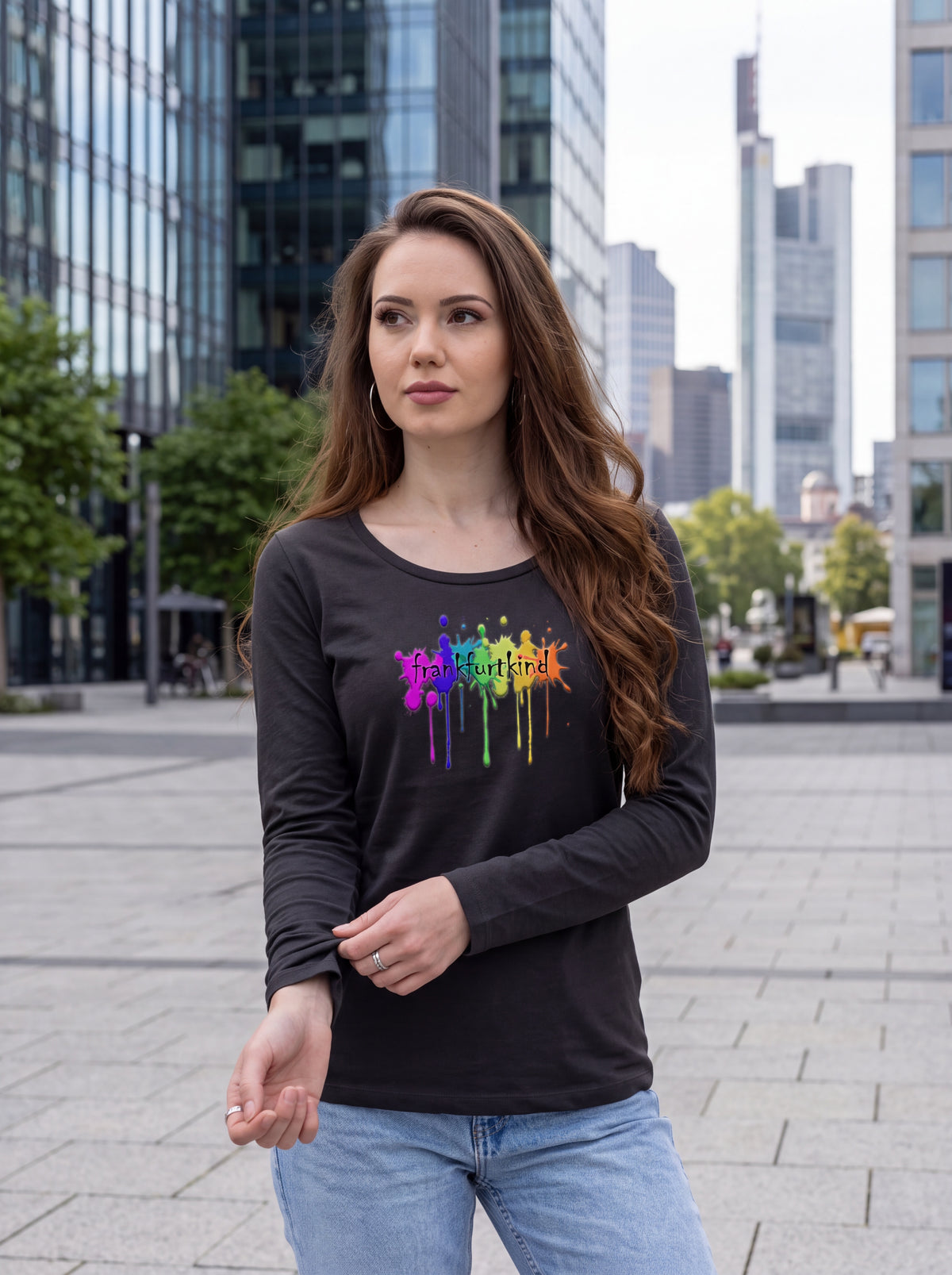 Rainbow by frankfurtkind | Shirt longsleeve women