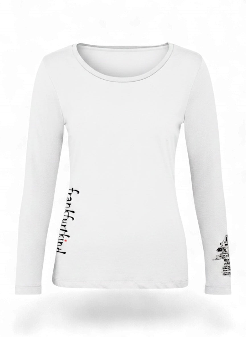 Skyline by frankfurtkind | Shirt longsleeve women