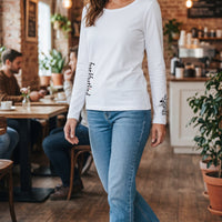 Skyline by frankfurtkind | Shirt longsleeve women