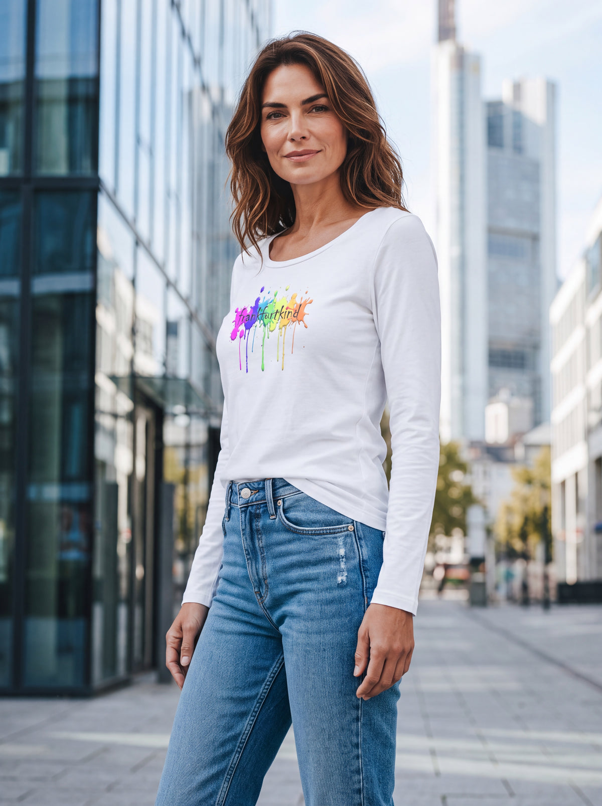 Rainbow by frankfurtkind | Shirt longsleeve women