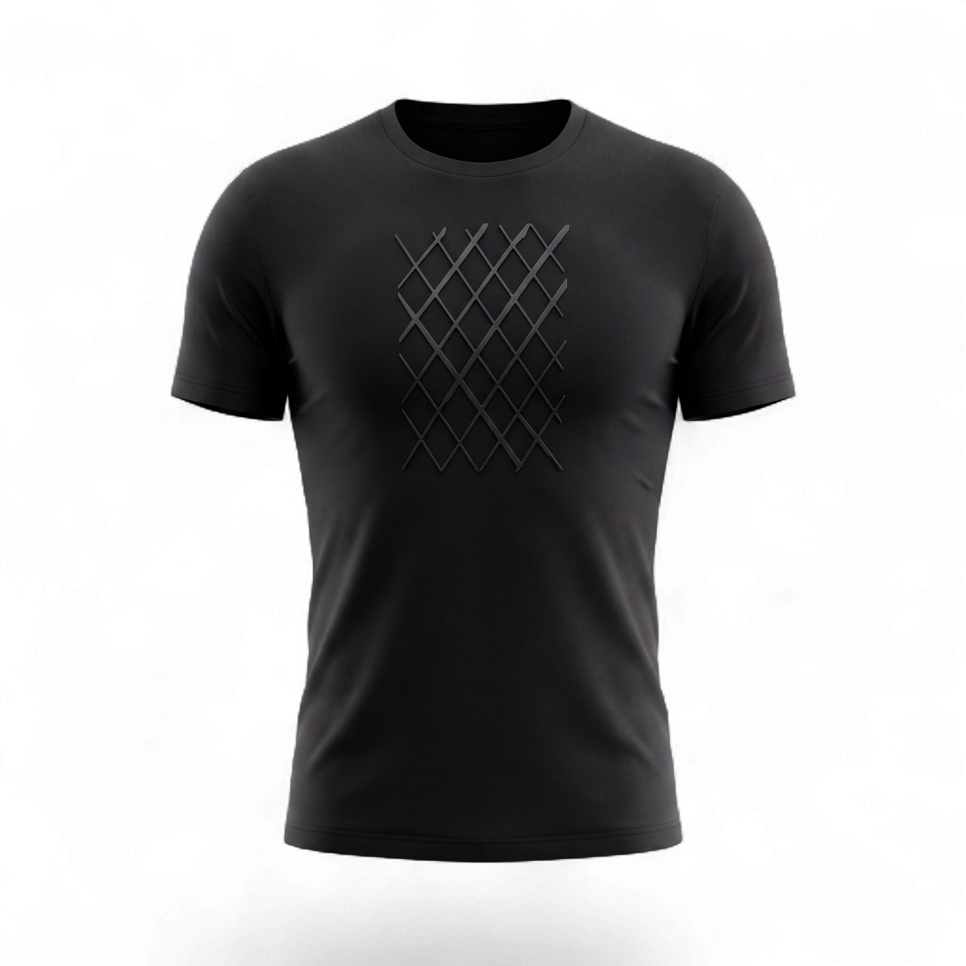 Geripptes black carbon by frankfurtkind | T-Shirt regular unisex