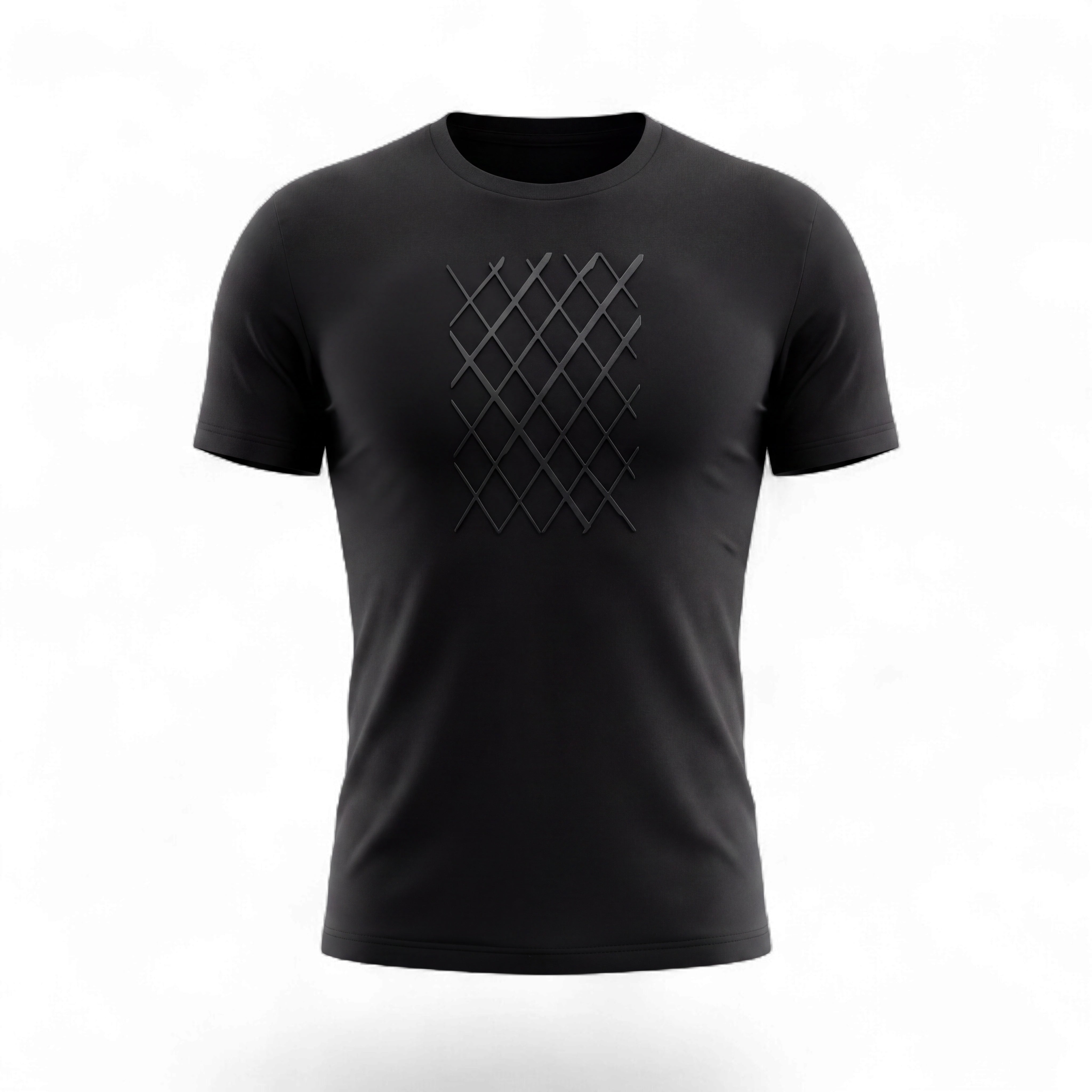 Geripptes black carbon by frankfurtkind | T-Shirt regular unisex
