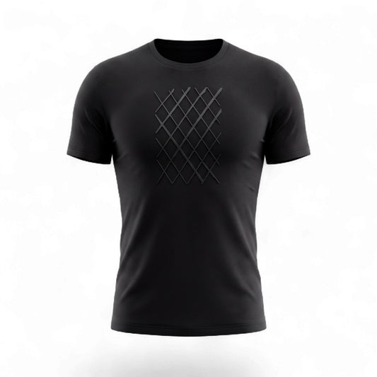 Geripptes black carbon by frankfurtkind | T-Shirt regular unisex