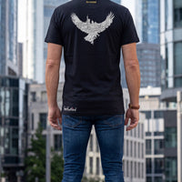Eagle-Skyline by frankfurtkind | T-Shirt regular unisex