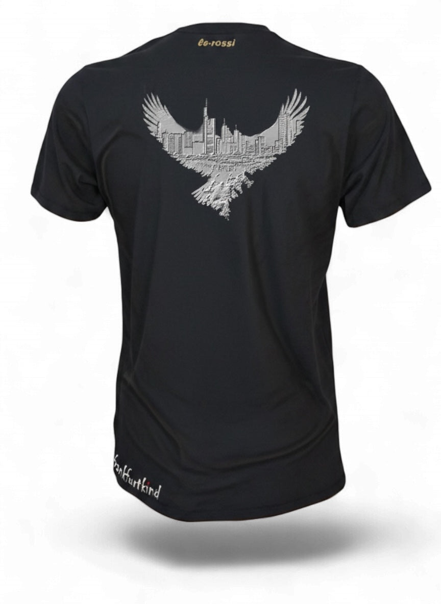Eagle-Skyline by frankfurtkind | T-Shirt regular unisex