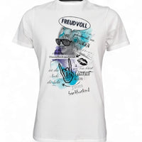freudvoll by jackys_ink.spiration | T-Shirt regular unisex