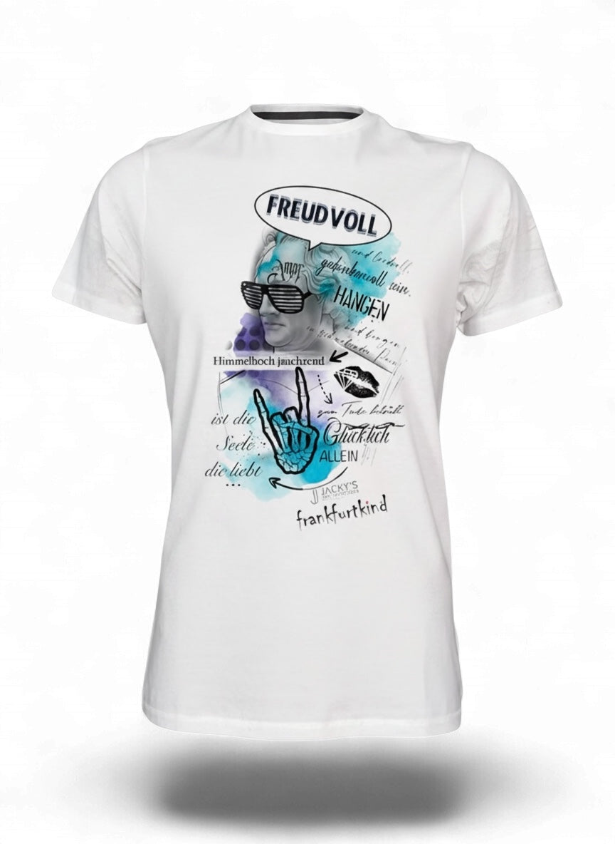 freudvoll by jackys_ink.spiration | T-Shirt regular unisex