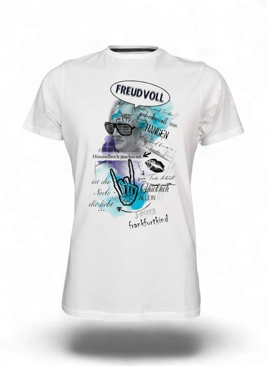 freudvoll by jackys_ink.spiration | T-Shirt regular unisex