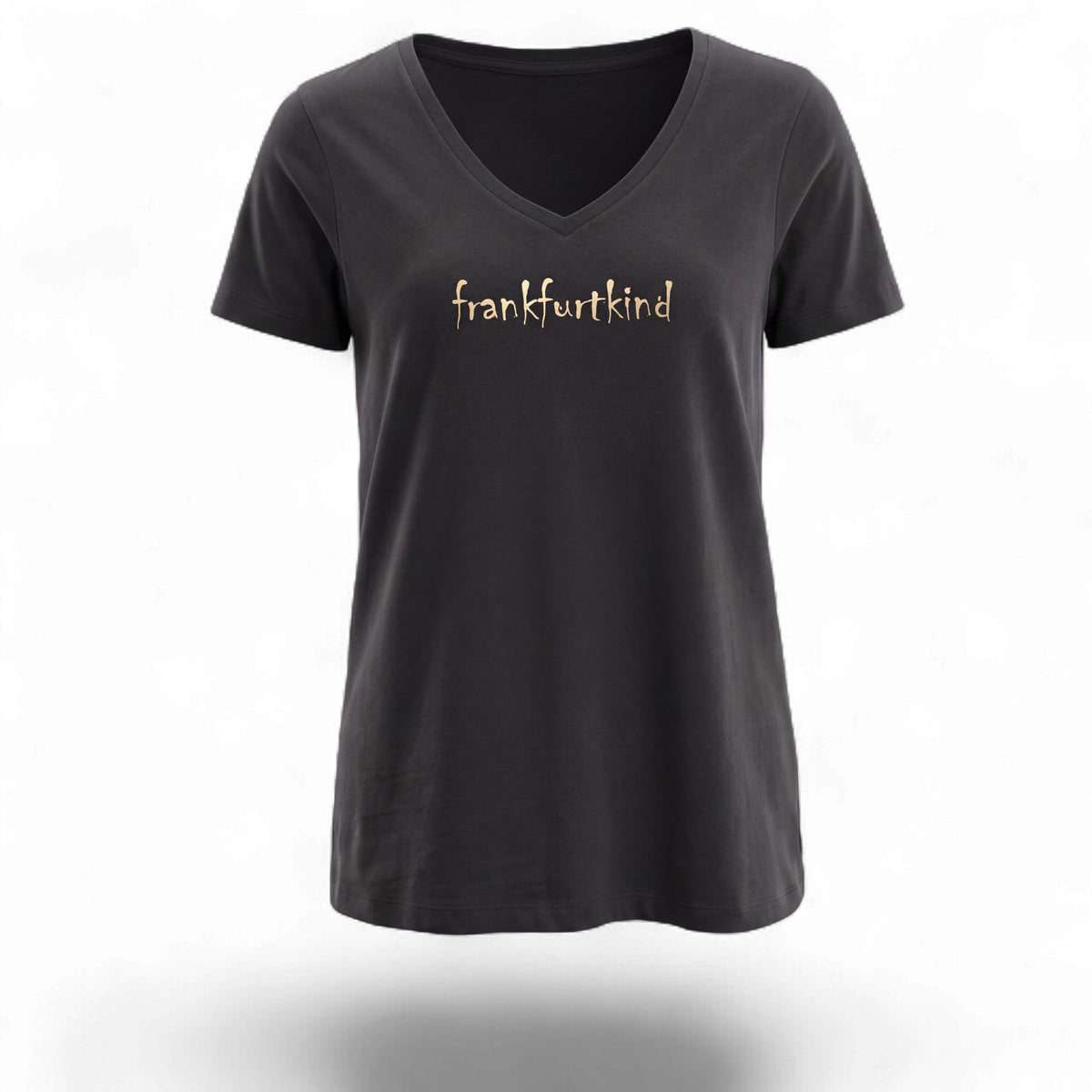 frankfurtkind GOLD | T-Shirt women V-neck