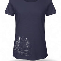 ganz ohne Worte by ozlems_tattooart | T-Shirt women Round-neck