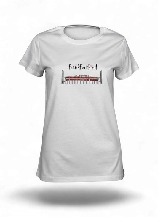 Waldstadion by frankfurtkind | T-Shirt women Round-neck