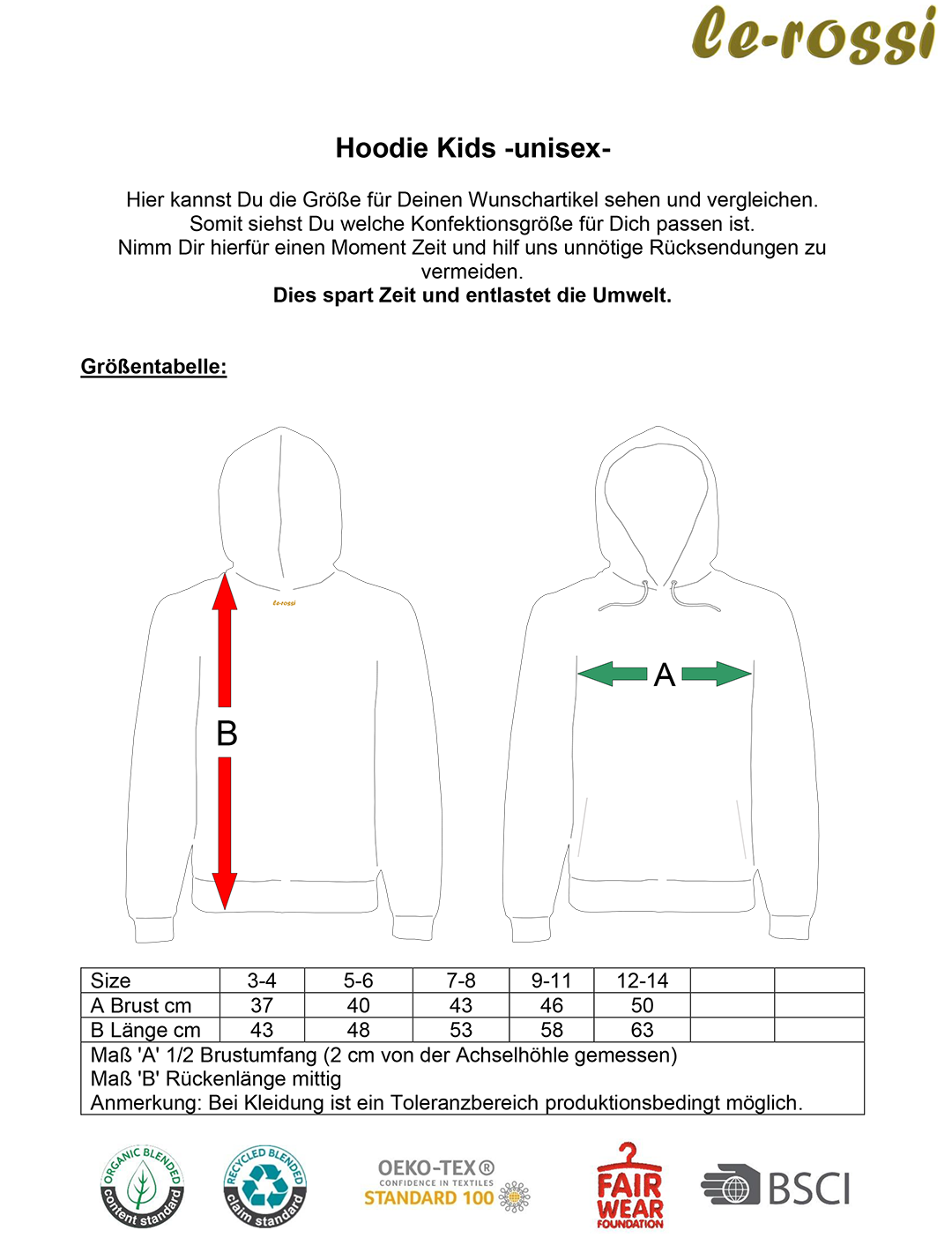 Eagle of FFM by frankfurtkind | Hoodie Kids unisex