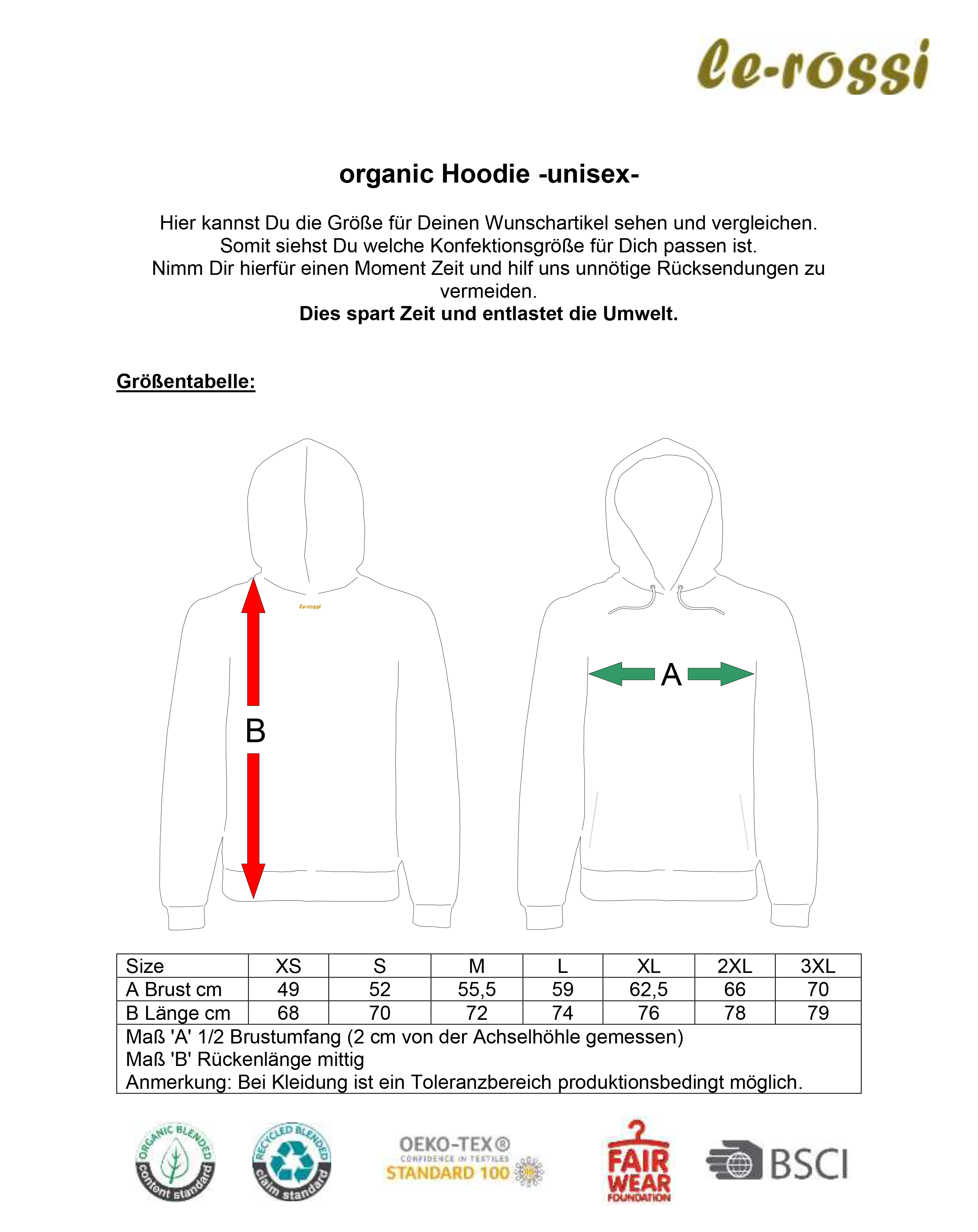 Waldstadion by frankfurtkind | organic Hoodie unisex