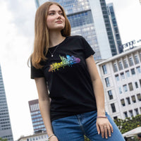 Skyline by frankfurtkind | T-Shirt women Round-neck