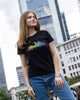 Skyline by frankfurtkind | T-Shirt women Round-neck