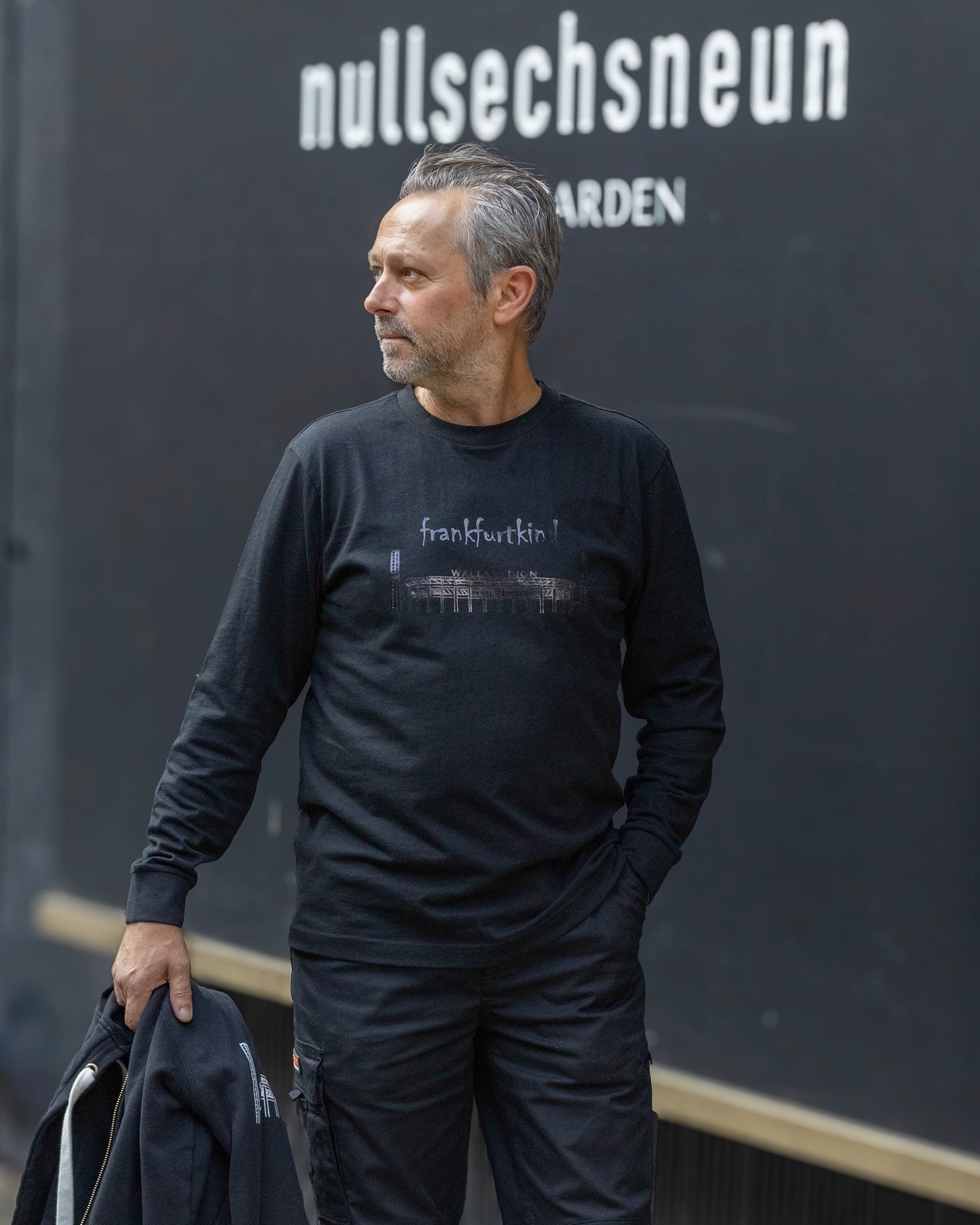 Waldstadion black Edition by frankfurtkind | Shirt longsleeve unisex