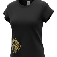 Bembel GOLD by frankfurtkind | T-Shirt women Round-neck