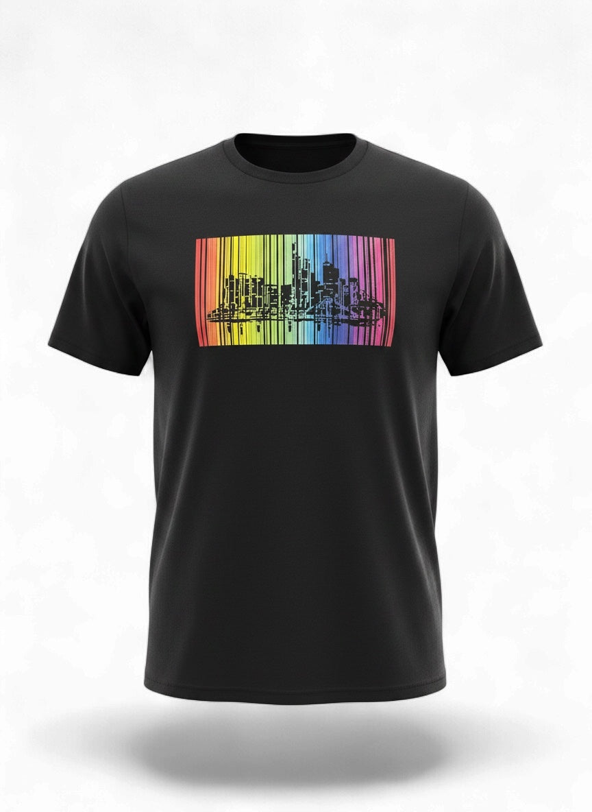 colorful-city by frankfurtkind | T-Shirt regular unisex
