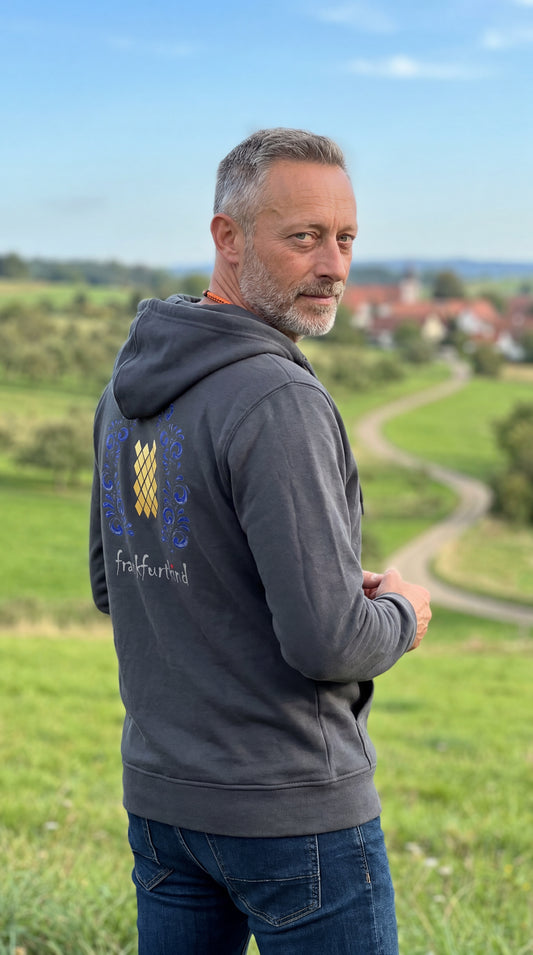 Bembel by frankfurtkind | organic ZIP Hoodie unisex