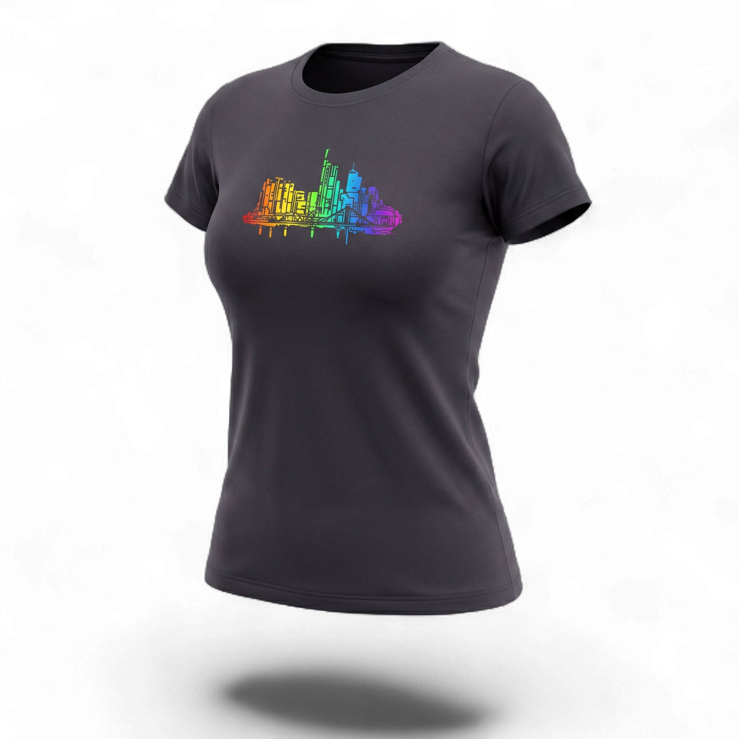 Skyline by frankfurtkind | T-Shirt women Round-neck