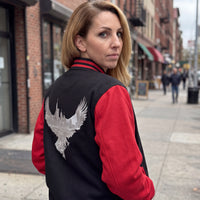 Eagle Skyline by frankfurtkind | College Sweat Jacke unisex