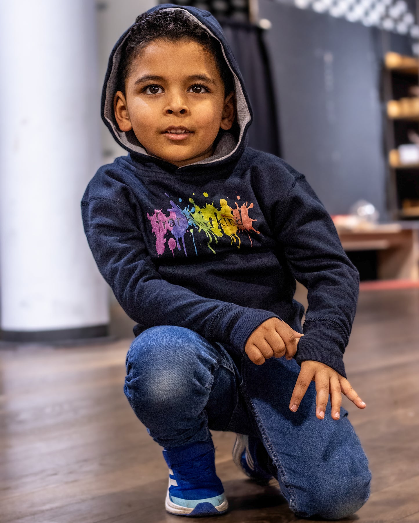 rainbow by frankfurtkind | Contrast Hoodie Kids unisex