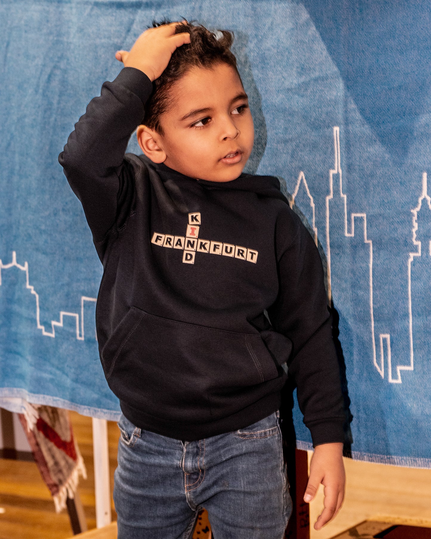 scrabble by frankfurtkind | Hoodie Kids unisex