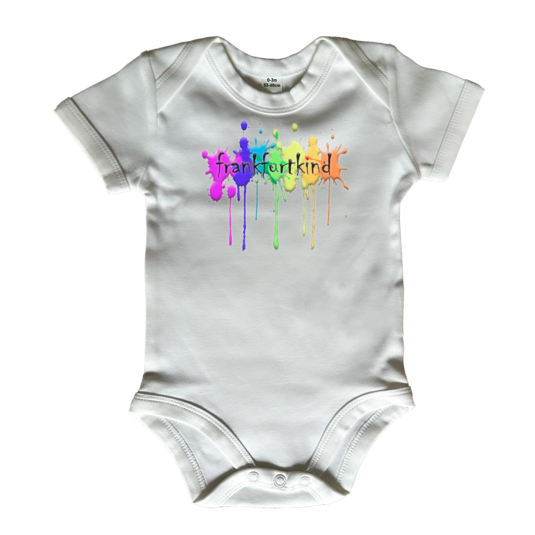 rainbow by frankfurtkind | Baby Bodysuit short unisex