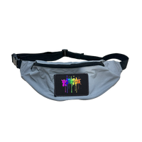 frankfurtkind | HIP-PatchBag white reflection