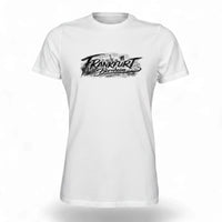 Weißes Frankfurt Bornheim Frankfurt Damen T-Shirt von frankfurtkind mit Frontprint
