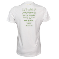 weißes G7 Frankfurt T-Shirt von frankfurtkind mit Rückenprint.