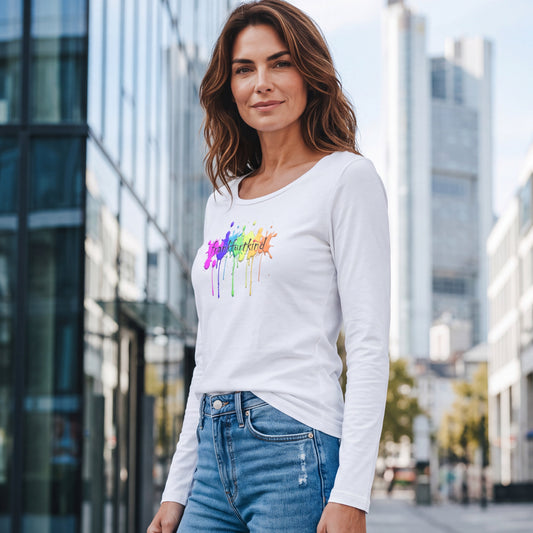 Rainbow Frankfurt Longsleeve Shirt Damen