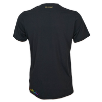 Schwarzes Skyline RainbowFrankfurt T-Shirt von frankfurtkind mit Rückenprint.