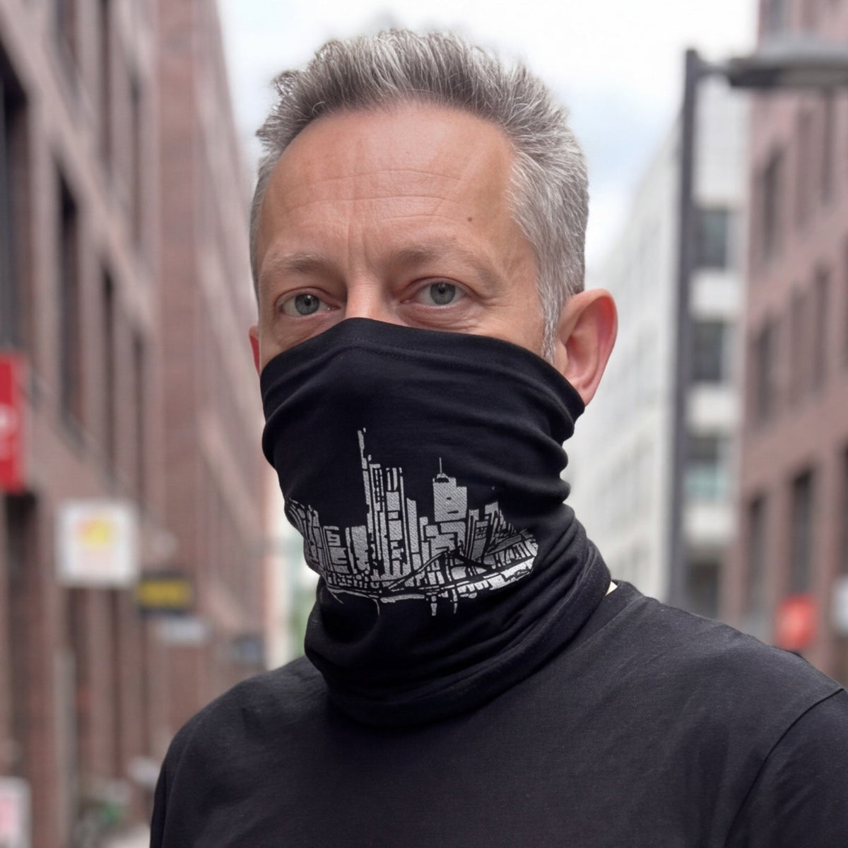 skyline Frankfurt Tubescarf Schlauchschal one size Unisex
