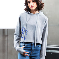 Bembel by frankfurtkind | Cropped Ladies Hoodie