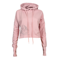 Ganz ohne Worte by frankfurtkind | Cropped Ladies Hoodie