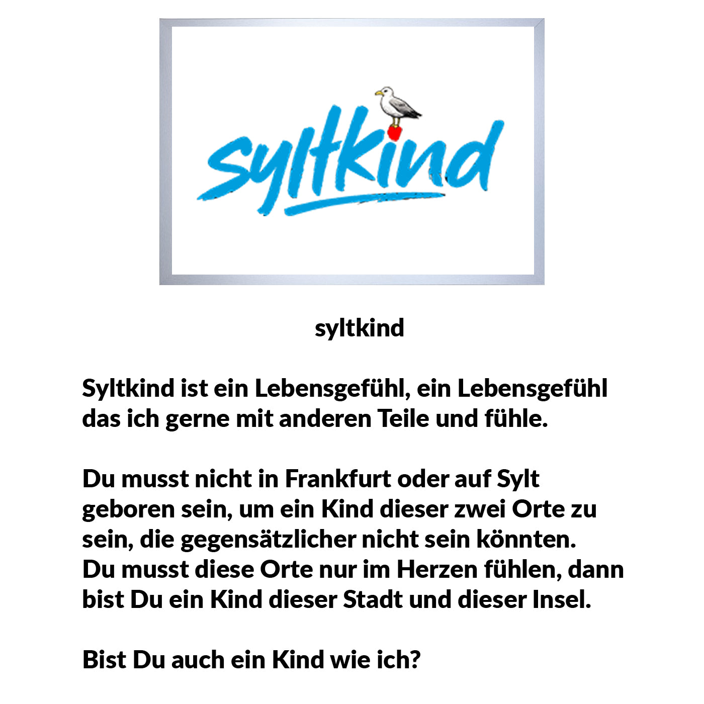 syltkind by syltkind | organic Sweatshirt unisex