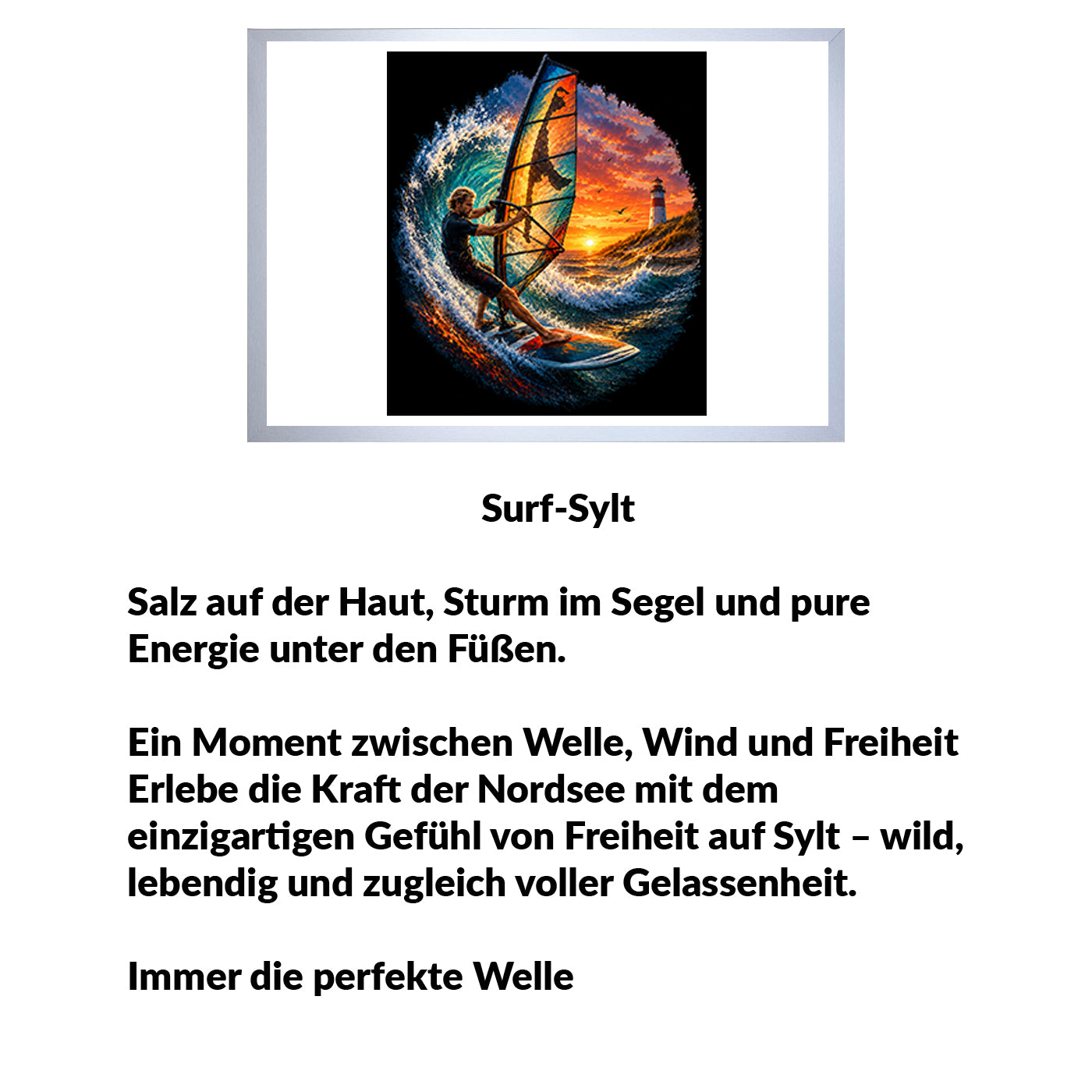 Surf-Sylt by syltkind | T-Shirt regular unisex